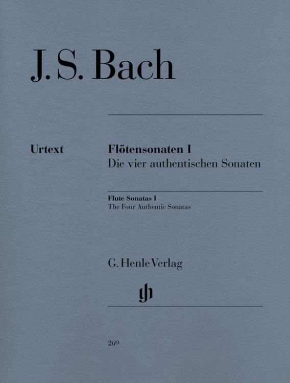 Bild vom Artikel Johann Sebastian Bach - Flötensonaten, Band I (Die vier authentischen Sonaten) vom Autor Johann Sebastian Bach