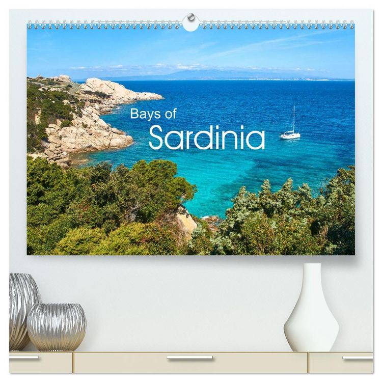 Produktbild: Bays of Sardinia (High Quality Premium Wall Calendar 2026 DIN A2 landscape),CALVENDO 12 Month Wall Calendar