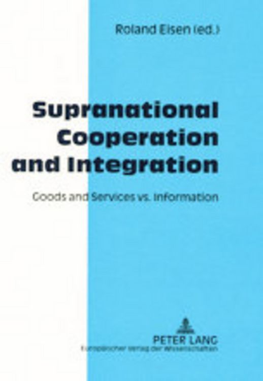 Produktbild: Supranational Cooperation and Integration