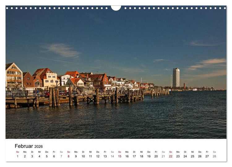 Produktbild: Ostseeheilbad Travem&uuml;nde - L&uuml;becks sch&ouml;nste Tochter (Wandkalender 2026 DIN A3 quer), CALVENDO Monatskalender