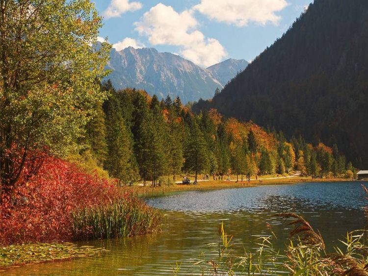 Produktbild: CALVENDO Puzzle Ferchensee Mittenwald | 1000 Teile Lege-Gr&ouml;&szlig;e 64 &times; 48 cm Foto-Puzzle f&uuml;r gl&uuml;ckliche Stunden