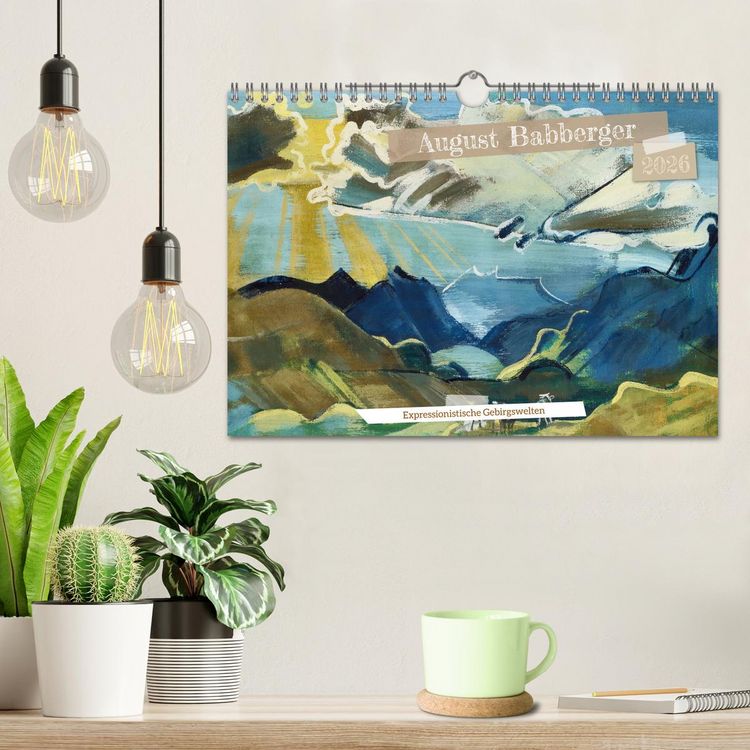 Produktbild: August Babberger (Wandkalender 2026 DIN A4 quer), CALVENDO Monatskalender