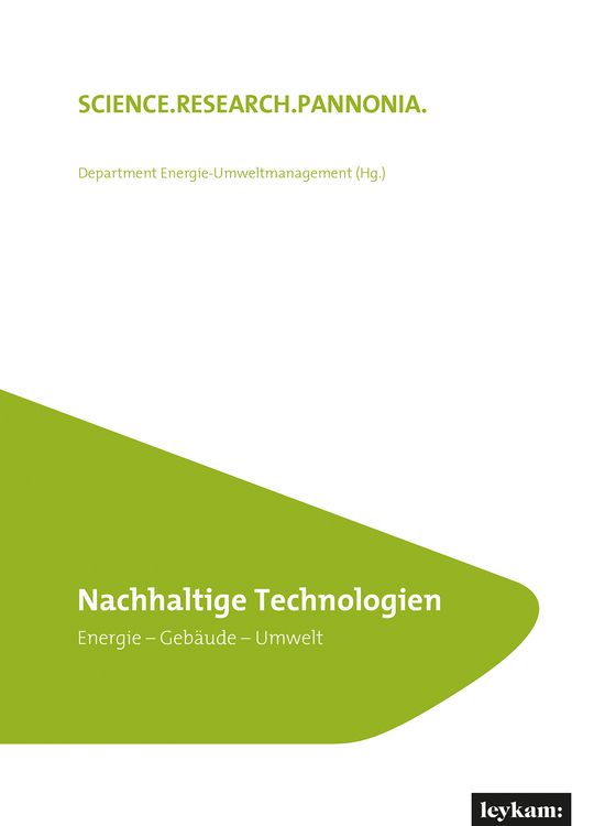 Produktbild: Nachhaltige Technologien &ndash; Energie &ndash; Geb&auml;ude &ndash; Umwelt