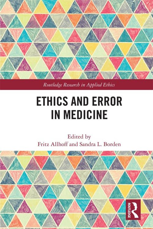Produktbild: Ethics and Error in Medicine
