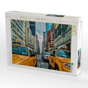 Produktbild: CALVENDO Puzzle Ein Motiv aus dem Kalender New York - nur im Taxi | 1000 Teile Lege-Gr&ouml;&szlig;e 64x48cm Foto-Puzzle f&uuml;r gl&uuml;ckliche Stunden