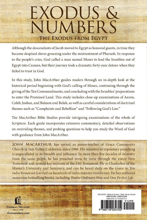 Produktbild: The Exodus and Numbers