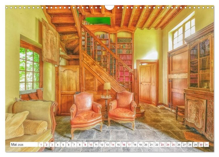 Produktbild: Lost Places - Verlassene R&auml;ume (Wandkalender 2026 DIN A3 quer), CALVENDO Monatskalender