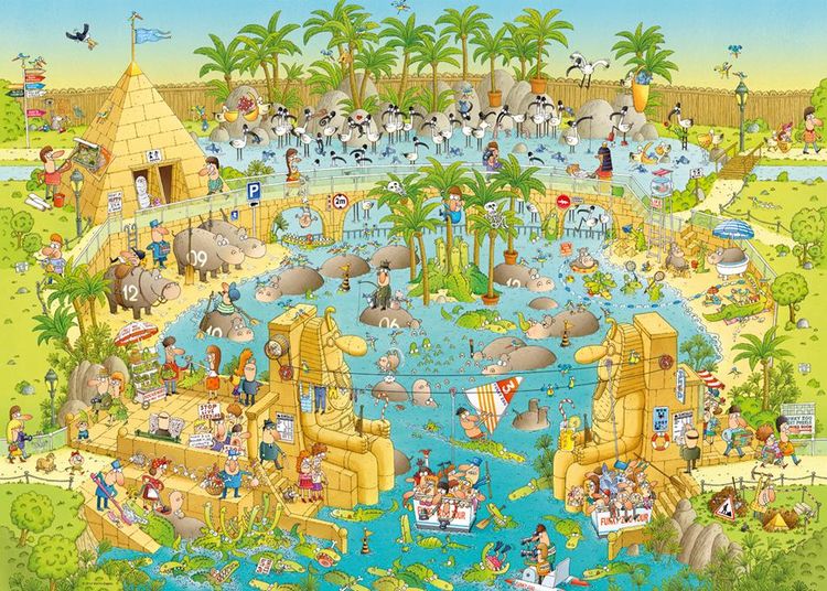 Produktbild: Nile Habitat Puzzle