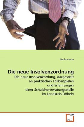 Produktbild: Horn, M: Die neue Insolvenzordnung