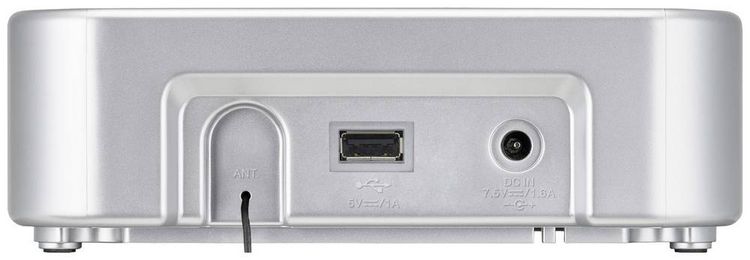 Produktbild: Sangean DCR-89+ Radiowecker DAB+, UKW AUX Wei&szlig;