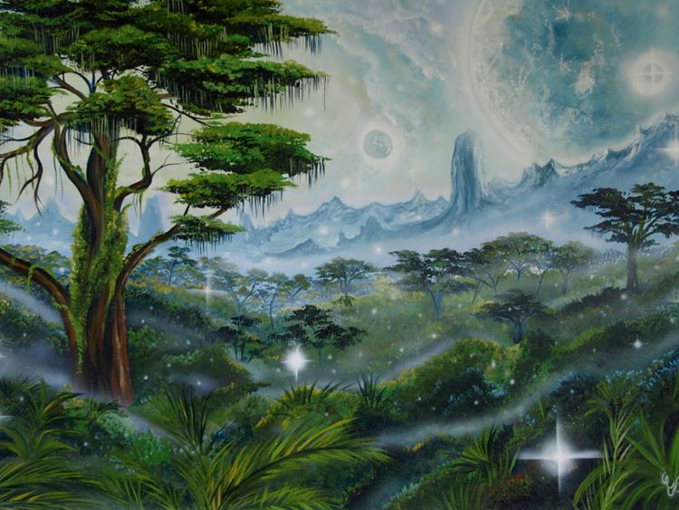 Produktbild: CALVENDO Puzzle Im Land der Avatare 1000 Teile Lege-Gr&ouml;&szlig;e 64 x 48 cm Foto-Puzzle Bild von Conny Krakowski