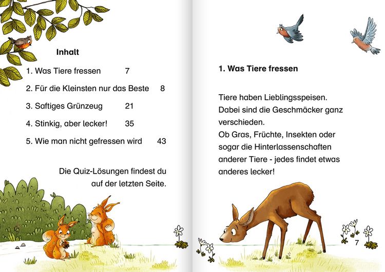 Produktbild: Was fressen die Tiere im Wald?
