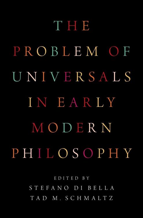 Produktbild: The Problem of Universals in Early Modern Philosophy