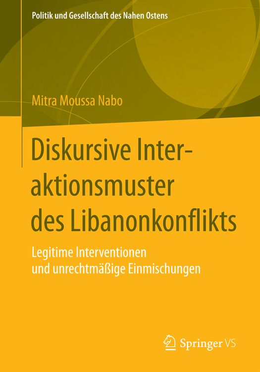 Produktbild: Diskursive Interaktionsmuster des Libanonkonflikts
