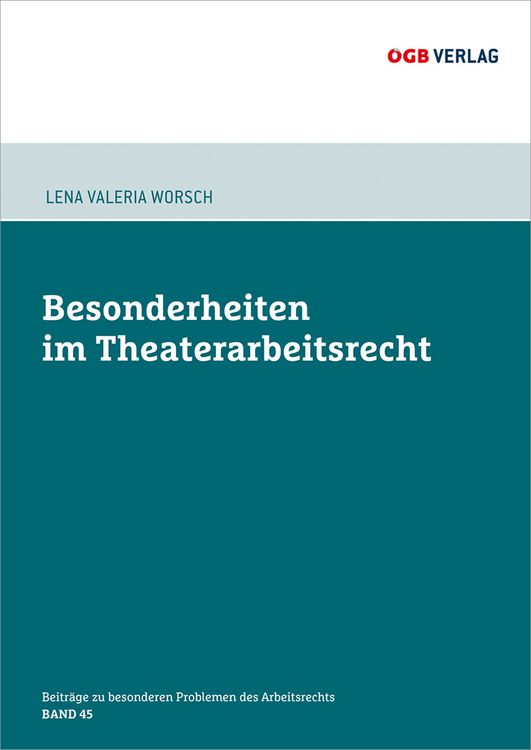 Produktbild: Besonderheiten im Theaterarbeitsrecht