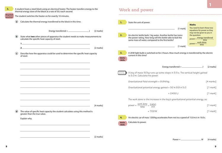 Produktbild: GCSE Science 9-1 - Aqa GCSE (9-1) Physics Grade 6-7 Booster Workbook