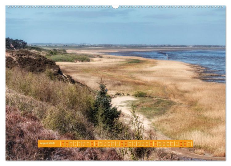 Produktbild: Ein Tag am Meer - Impressionen von der Insel Sylt (hochwertiger Premium Wandkalender 2026 DIN A2 quer), Kunstdruck in Hochglanz