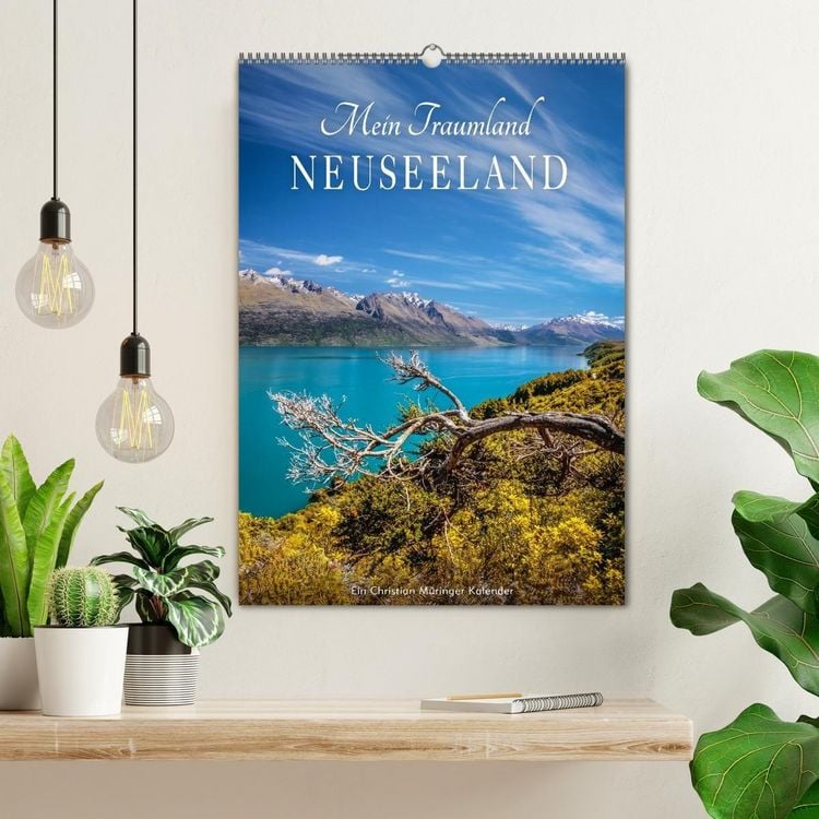 Produktbild: Mein Traumland Neuseeland (Wandkalender 2027 DIN A2 hoch), CALVENDO Monatskalender
