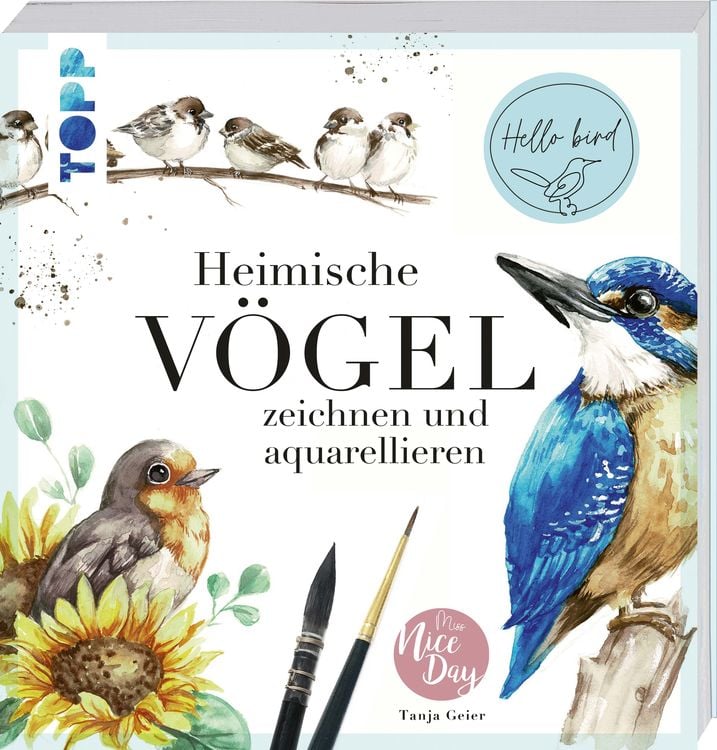 Produktbild: Heimische Vögel zeichnen und aquarellieren