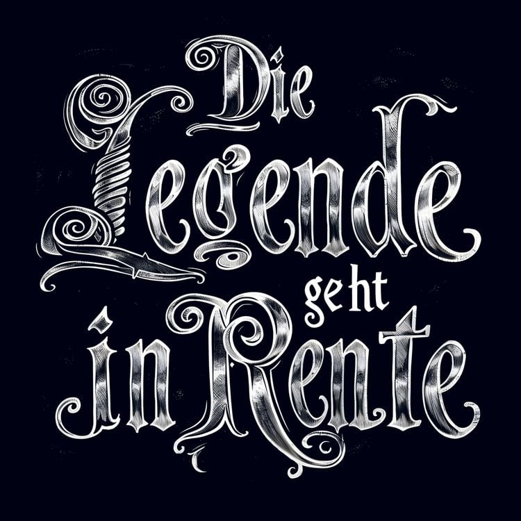 Produktbild: Die Legende geht in Rente- Verdientes G&auml;stebuch.