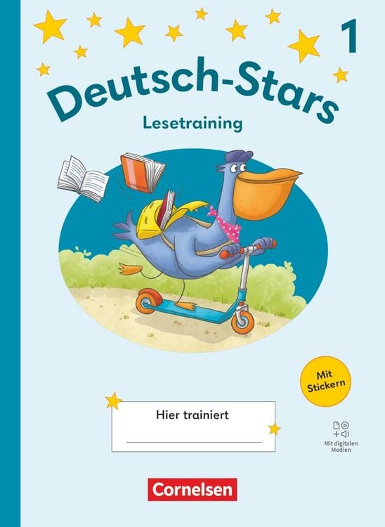 Produktbild: Deutsch-Stars - Lesetraining Ausgabe ab 2025 - 1. Schuljahr