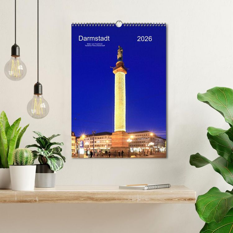 Produktbild: Darmstadt 2026 Bilder vom Frankfurter Taxifahrer Petrus Bodenstaff (Wandkalender 2026 DIN A3 hoch), CALVENDO Monatskalender