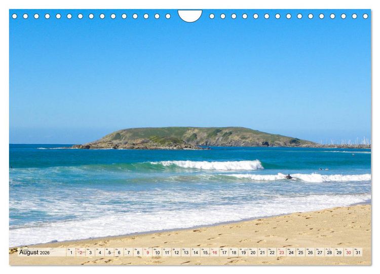 Produktbild: Australien - Australische Str&auml;nde (Wandkalender 2026 DIN A4 quer), CALVENDO Monatskalender
