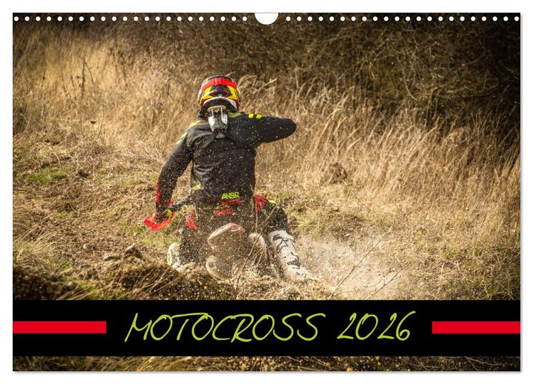 Produktbild: MOTOCROSS 2026 (Wandkalender 2026 DIN A3 quer), CALVENDO Monatskalender