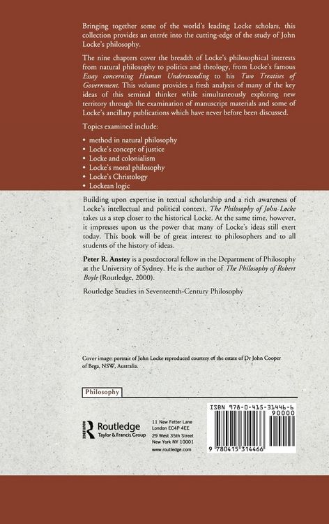 Produktbild: The Philosophy of John Locke