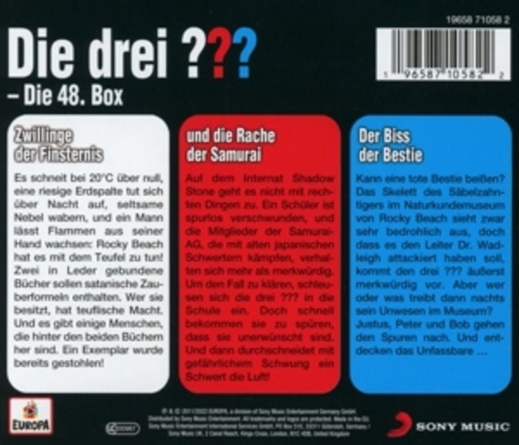 Produktbild: Die drei ??? Box 48 (Folgen 144 - 146)