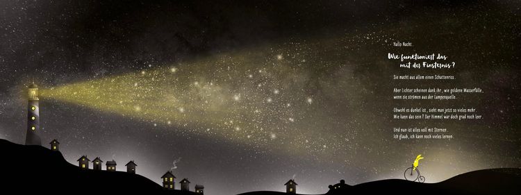 Produktbild: Hallo Nacht. Ich mag dich gerne. Setz dich zu mir. Wir gucken Sterne