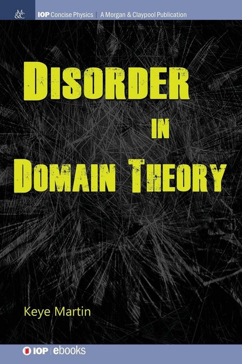 Produktbild: Disorder in Domain Theory