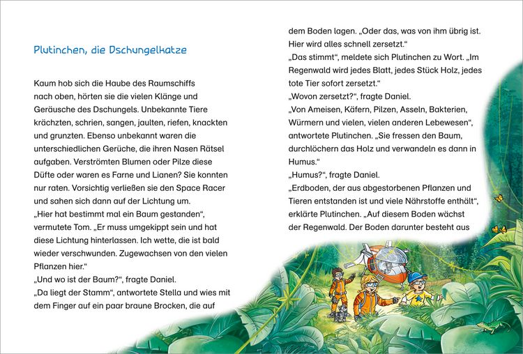 Produktbild: Der kleine Major Tom, Band 8: Verloren im Regenwald