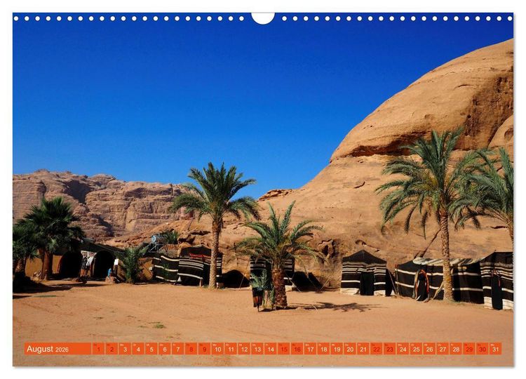 Produktbild: Jordanien - Haschemitisches K&ouml;nigreich (Wandkalender 2026 DIN A3 quer), CALVENDO Monatskalender