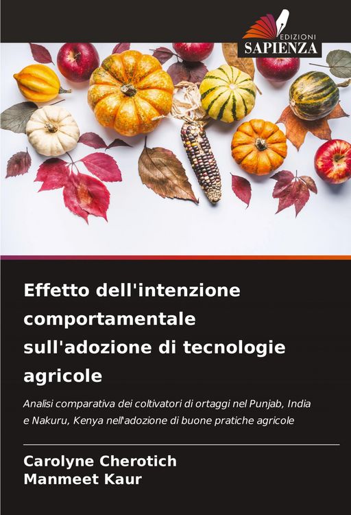 Produktbild: Effetto dell'intenzione comportamentale sull'adozione di tecnologie agricole