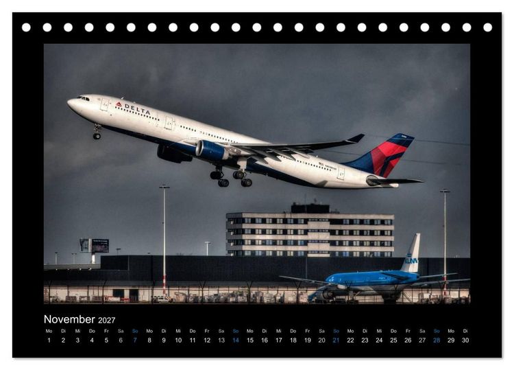 Produktbild: Faszination Luftfahrt (Tischkalender 2027 DIN A5 quer), CALVENDO Monatskalender