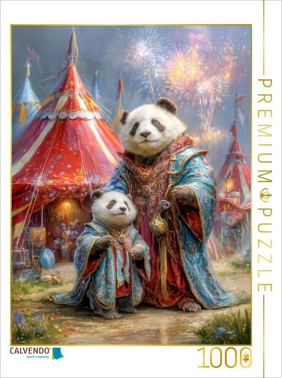Produktbild: CALVENDO Puzzle Panda | 1000 Teile Lege-Gr&ouml;&szlig;e 64x48cm Foto-Puzzle f&uuml;r gl&uuml;ckliche Stunden