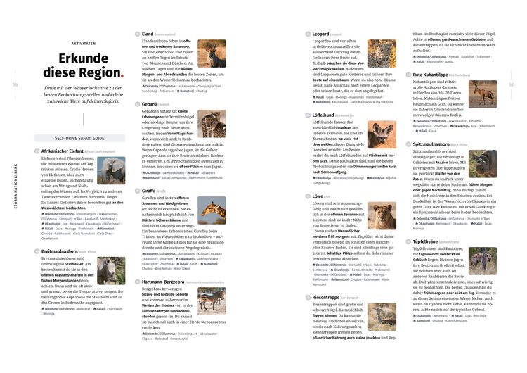 Produktbild: WILDFUL STORIES Wildlife Reisef&uuml;hrer Namibia mit Etosha Nationalpark