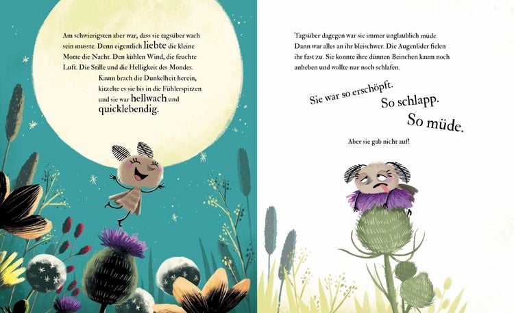 Produktbild: Die kleine Motte, die davon tr&auml;umte, anders zu sein