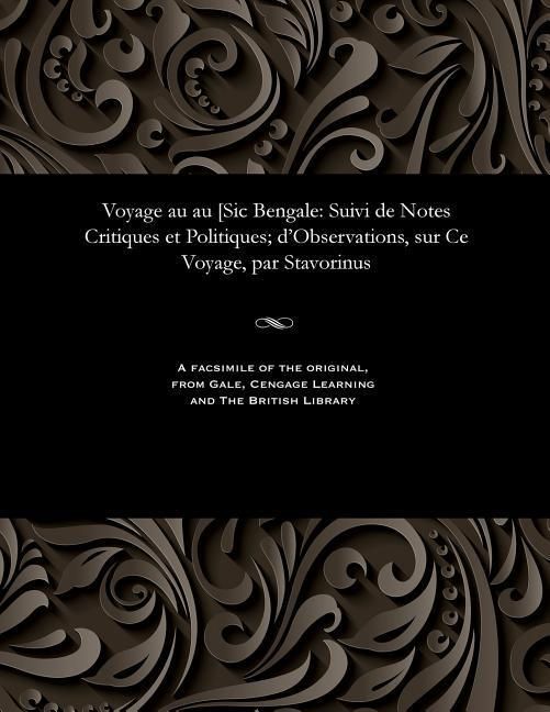 Produktbild: Voyage au au [Sic Bengale