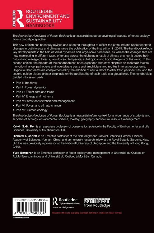 Produktbild: Routledge Handbook of Forest Ecology