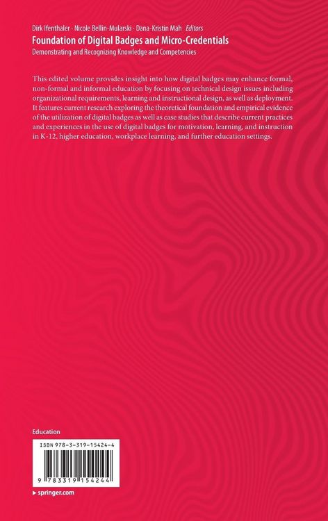 Produktbild: Foundation of Digital Badges and Micro-Credentials