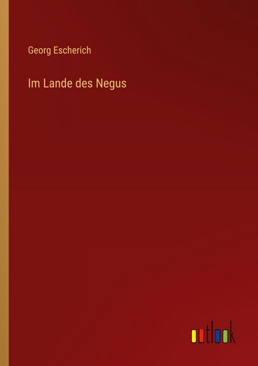 Produktbild: Im Lande des Negus