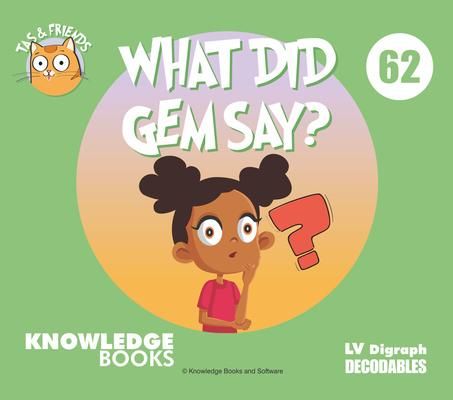 Produktbild: What Did Gem Say?
