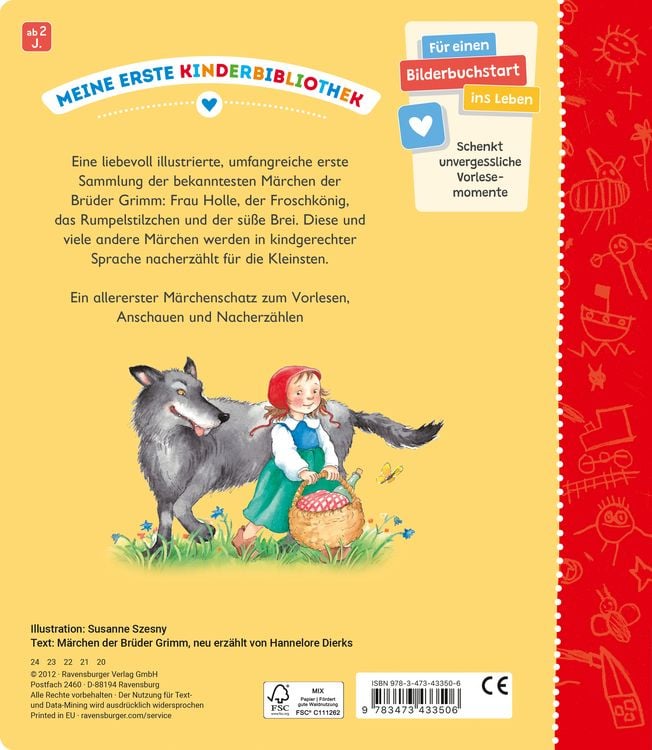 Produktbild: Meine erste Kinderbibliothek - Meine ersten M&auml;rchen