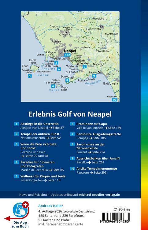 Produktbild: MICHAEL M&Uuml;LLER Reisef&uuml;hrer Golf von Neapel