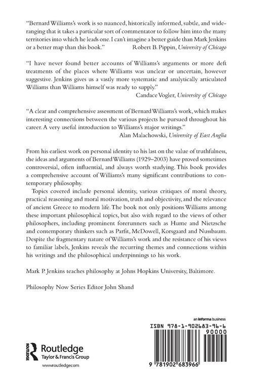 Produktbild: Bernard Williams