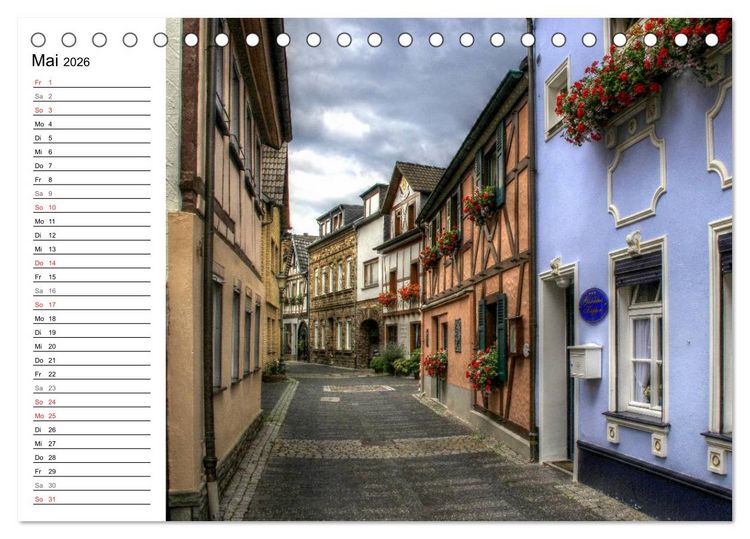 Produktbild: Die sch&ouml;nsten Orte der Eifel (Tischkalender 2026 DIN A5 quer), CALVENDO Monatskalender