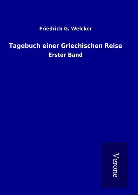 Produktbild: Tagebuch einer Griechischen Reise