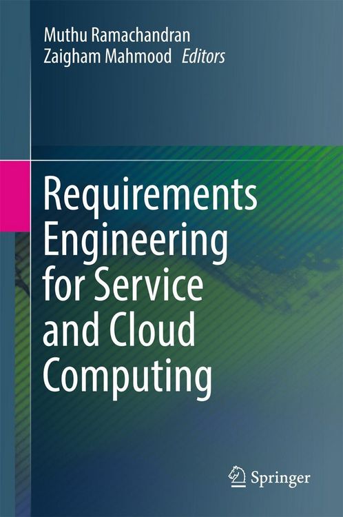 Produktbild: Requirements Engineering for Service and Cloud Computing